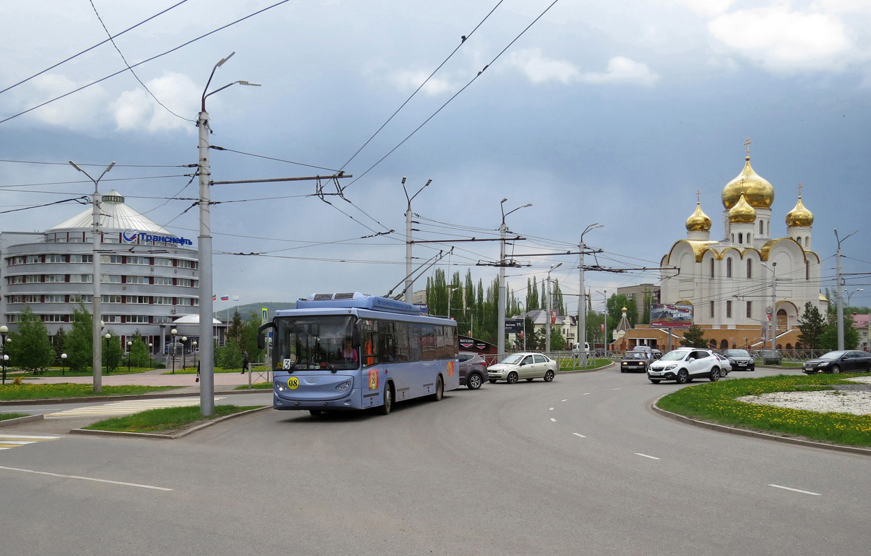 Альметьевск, БТЗ-52763А № 08; Альметьевск — Троллейбусные линии и инфраструктура