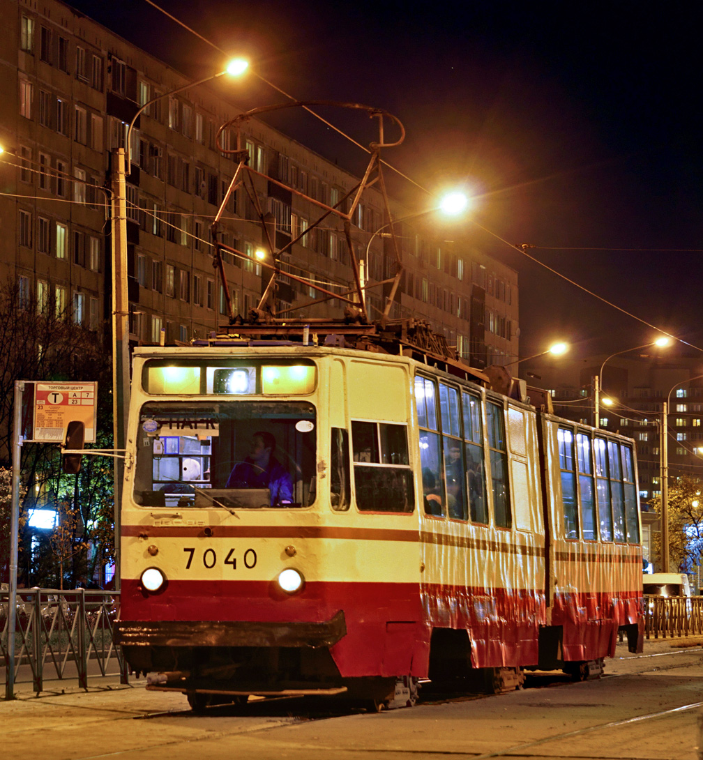 Санкт-Петербург, ЛВС-86К № 7040 Санкт-Петербург, ЛВС-86К № 7040