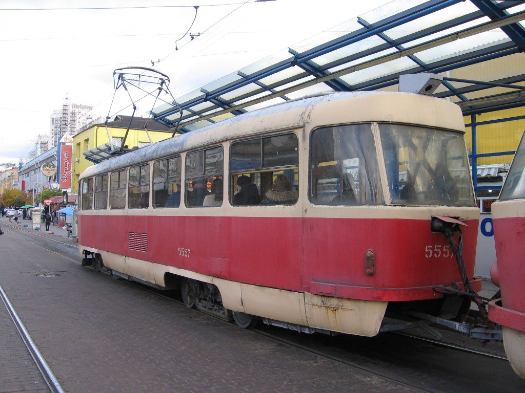 Киев, Tatra T3SU № 5557