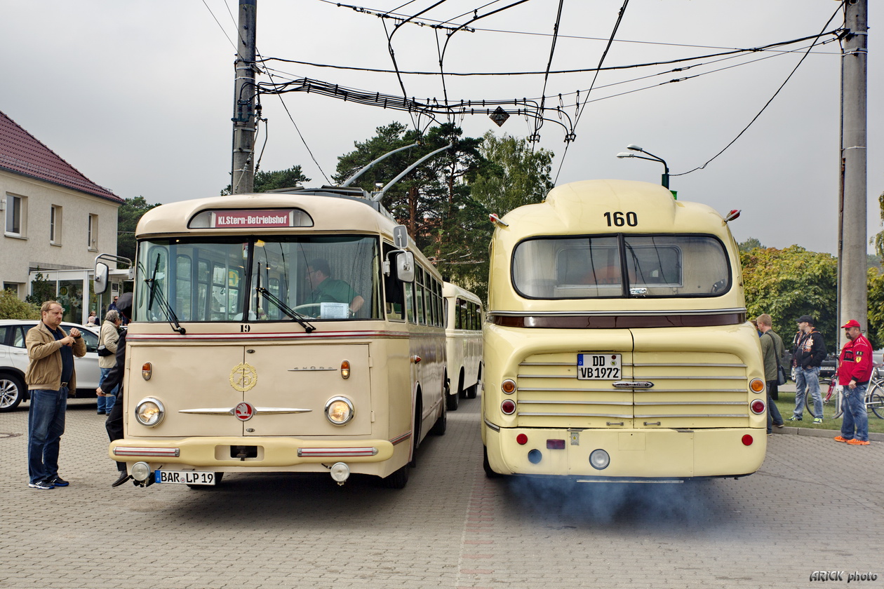 Эберсвальде, Škoda 9Tr14 № 19; Эберсвальде — Юбилей: 75 лет троллейбусу в Эберсвальде (12.09.2015)