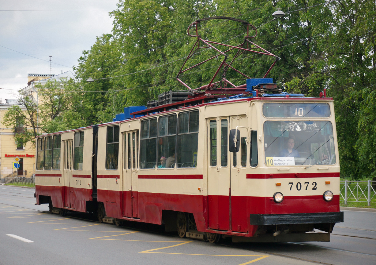 Санкт-Петербург, ЛВС-86К № 7072