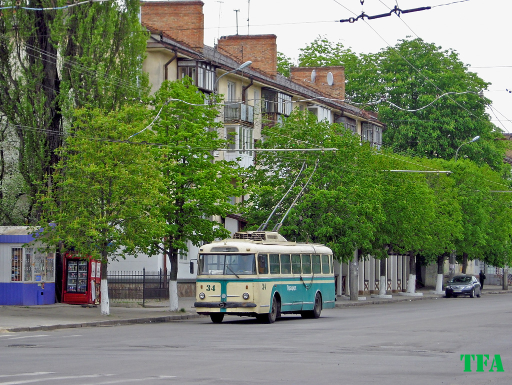 Луцк, Škoda 9Tr19 № 34