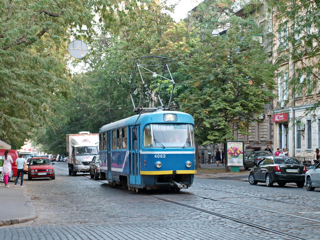 Одесса, Tatra T3R.P № 4063