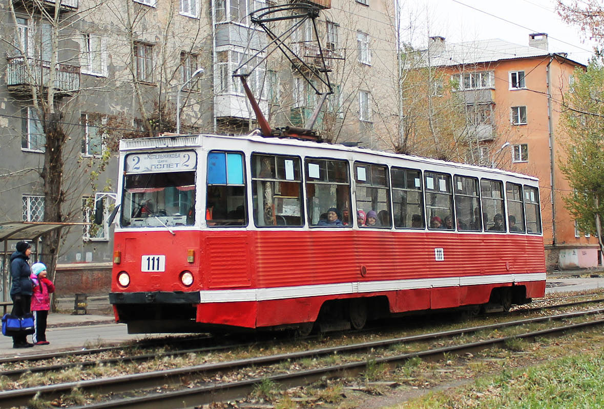 Омск, 71-605 (КТМ-5М3) № 111