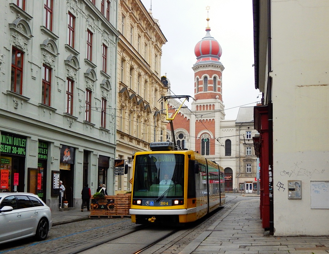 Пльзень, Škoda 03T3 Astra № 304