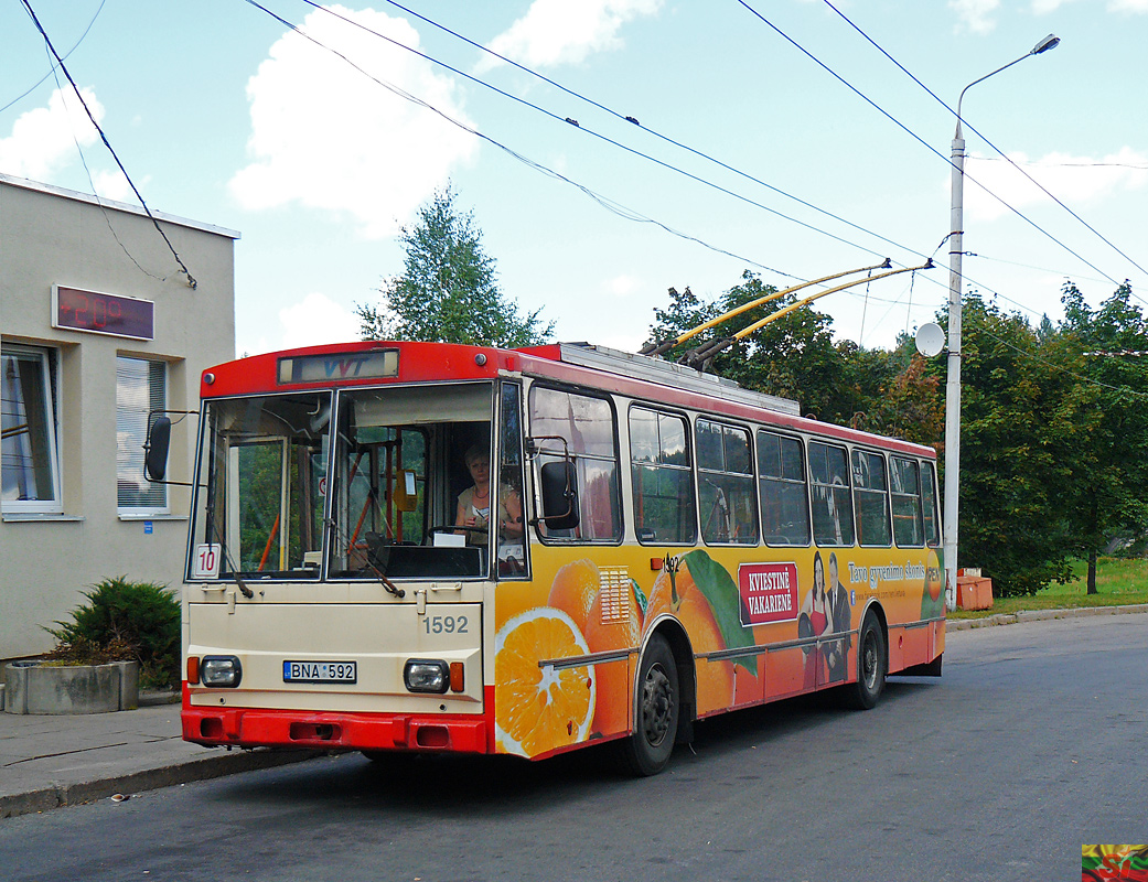Вильнюс, Škoda 14Tr13/6 № 1592