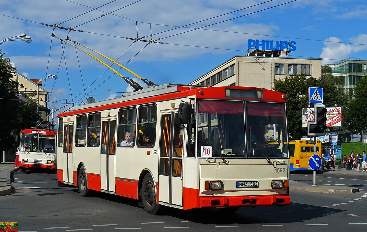 Вильнюс, Škoda 14Tr13/6 № 1592
