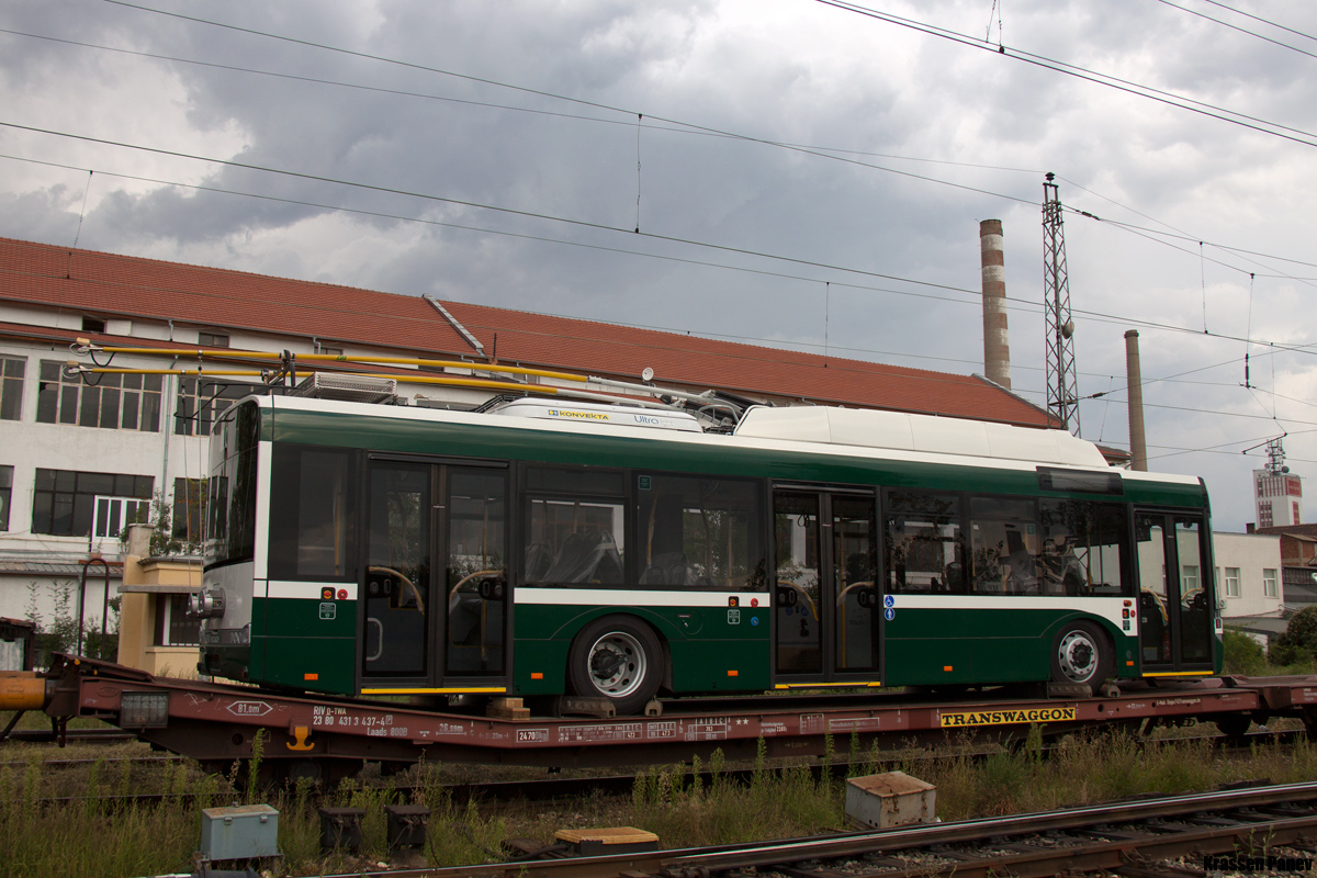 Стара-Загора, Škoda 26Tr Solaris III № 1033; Стара-Загора — Доставка на новите тролейбуси Škoda 26Tr Solaris • Прибытие новых троллейбусов Škoda 26Tr Solaris — 07 — 11.2014