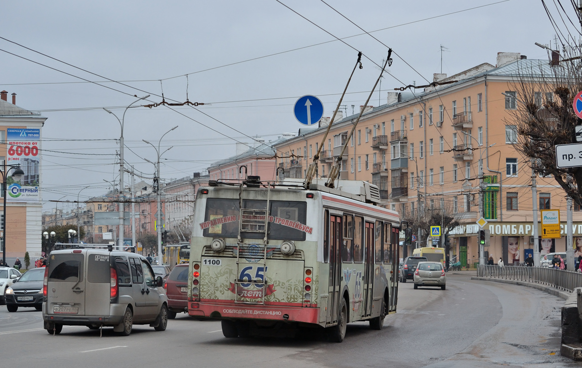 Рязань, ЛиАЗ-5280 № 1100 Рязань, ЛиАЗ-5280 № 1100