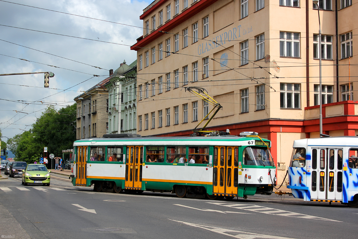 Liberec ― Jablonec nad Nisou, Tatra T3M.04 — 67