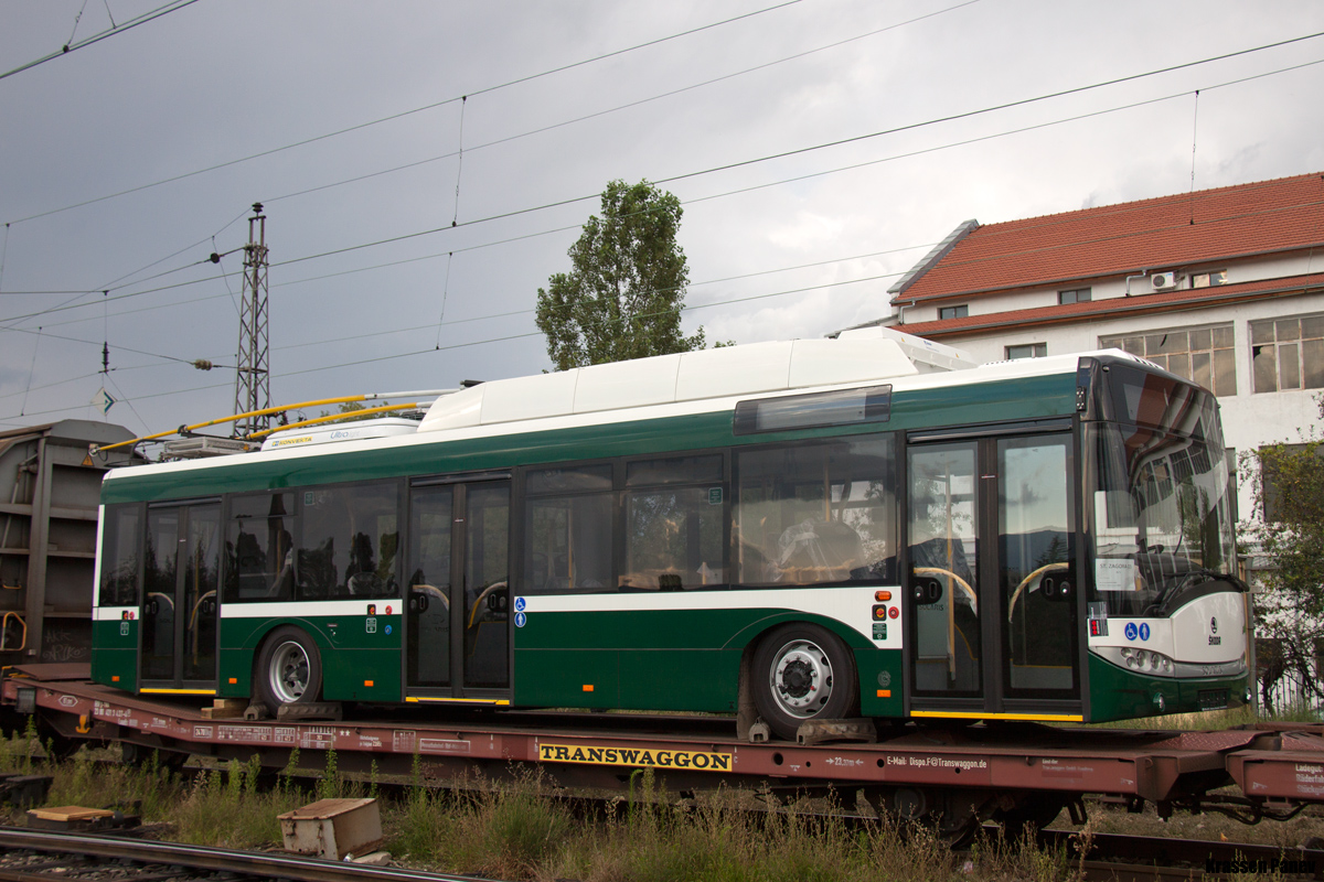 Стара-Загора, Škoda 26Tr Solaris III № 1033; Стара-Загора — Доставка на новите тролейбуси Škoda 26Tr Solaris • Прибытие новых троллейбусов Škoda 26Tr Solaris — 07 — 11.2014