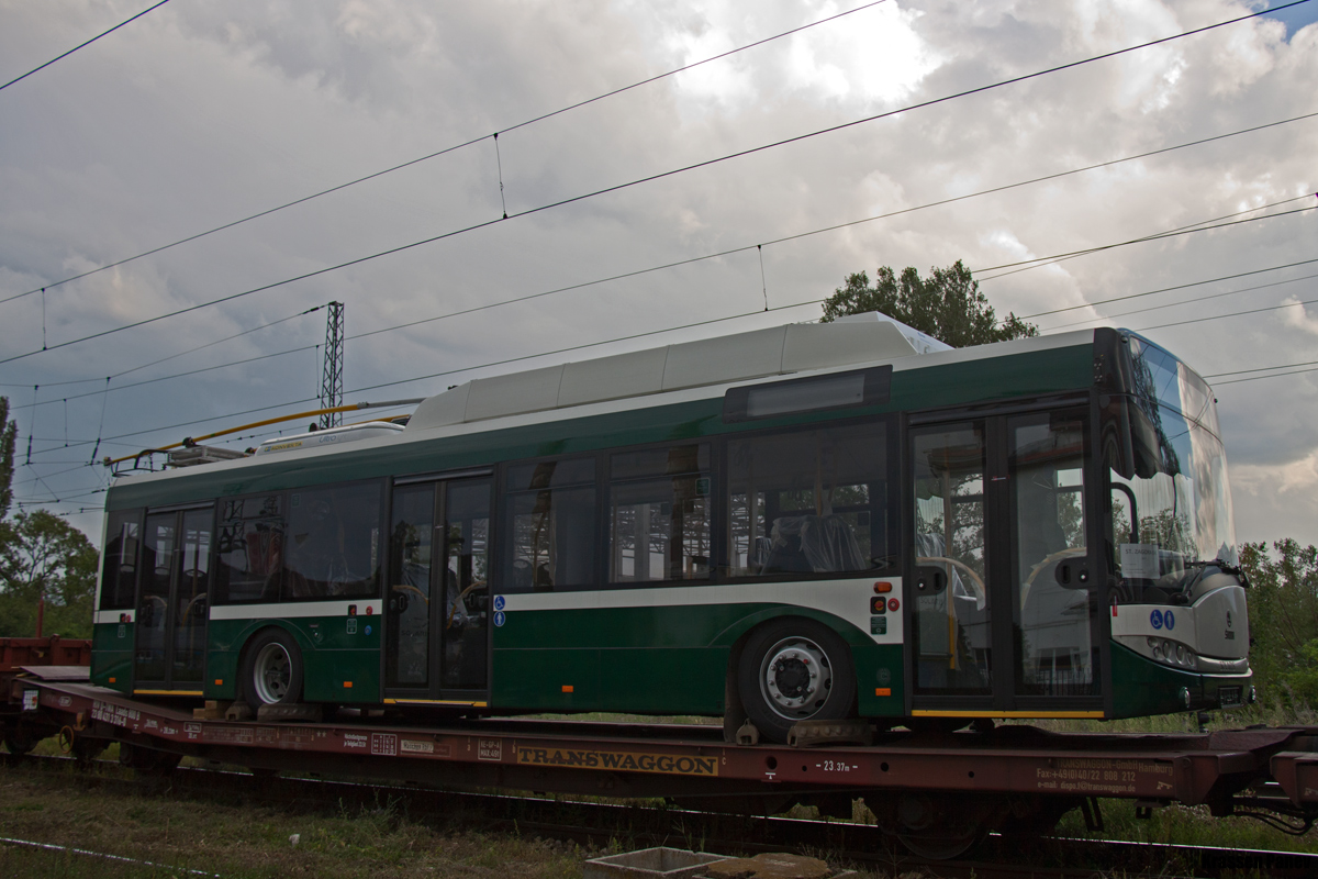 Стара-Загора, Škoda 26Tr Solaris III № 1034; Стара-Загора — Доставка на новите тролейбуси Škoda 26Tr Solaris • Прибытие новых троллейбусов Škoda 26Tr Solaris — 07 — 11.2014