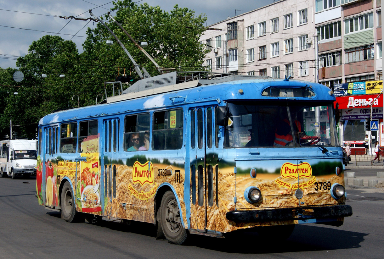 Крымский троллейбус, Škoda 9TrH29 № 3789
