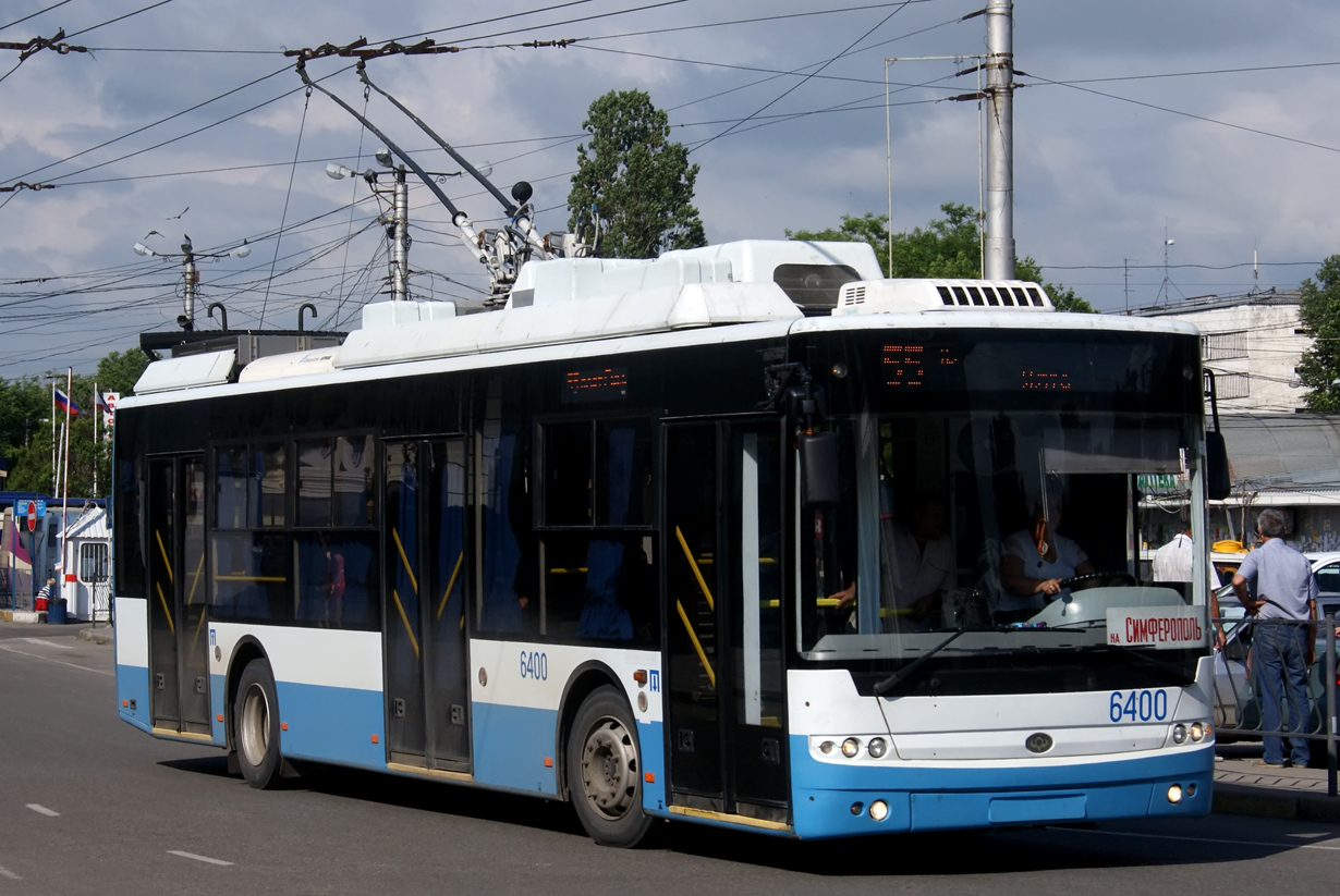 Крымский троллейбус, Богдан Т70115 № 6400