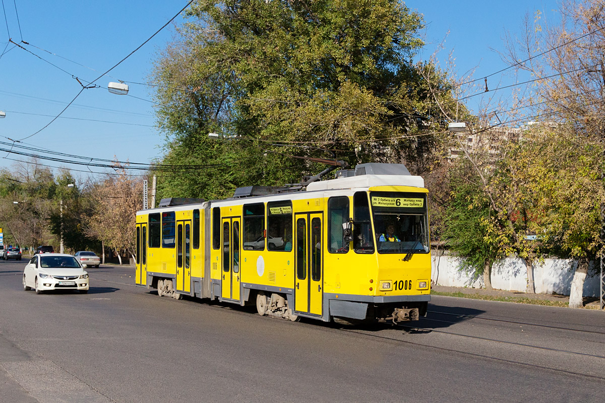 Алматы, Tatra KT4DtM № 1006