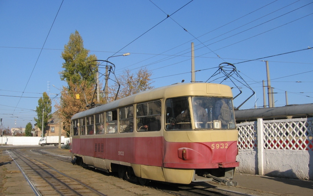 Киев, Tatra T3SU № 5932