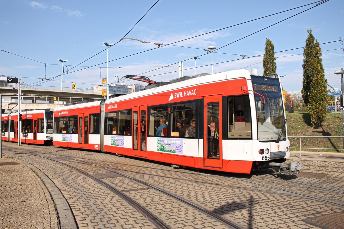 Галле, Bombardier MGT-K № 685