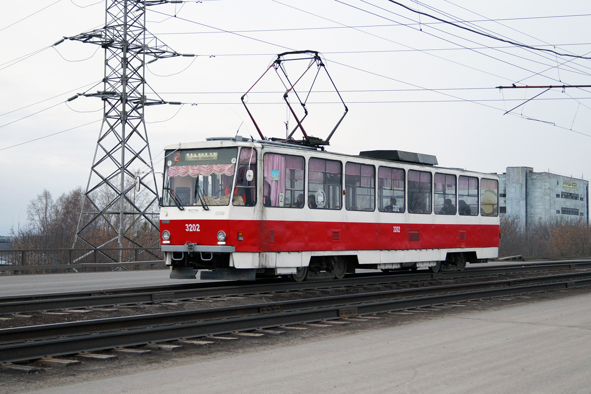 Барнаул, Tatra T6B5SU № 3202