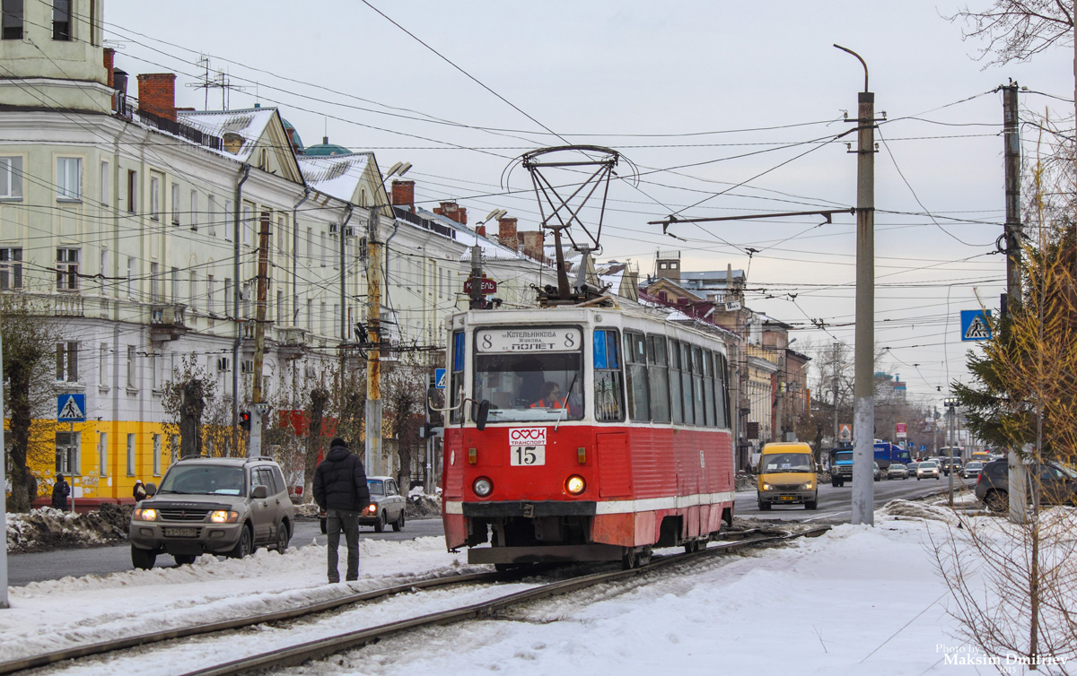 Омск, 71-605 (КТМ-5М3) № 15