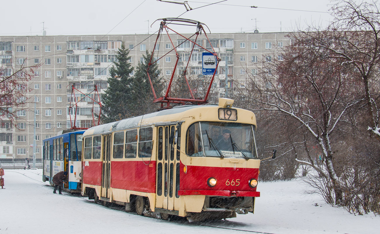 Екатеринбург, Tatra T3SU № 665