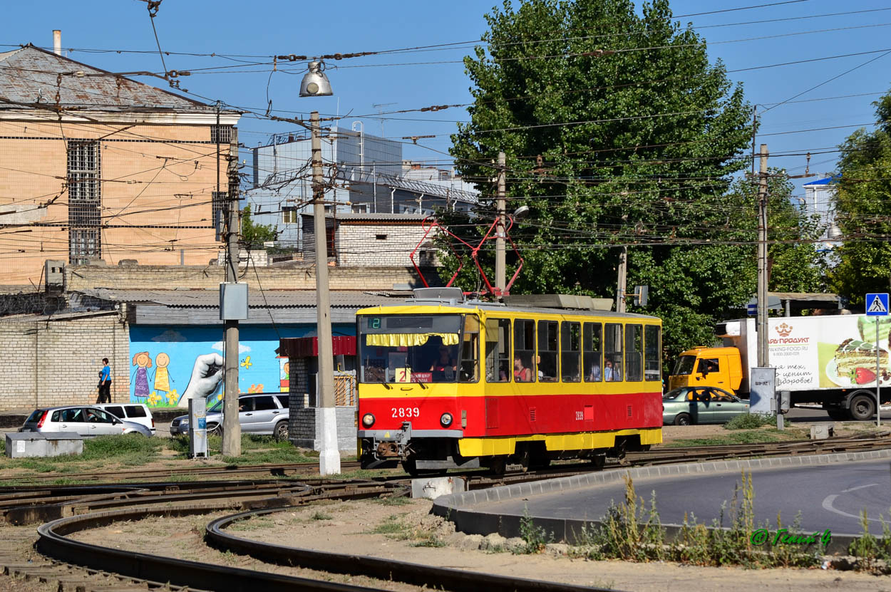 Волгоград, Tatra T6B5SU № 2839