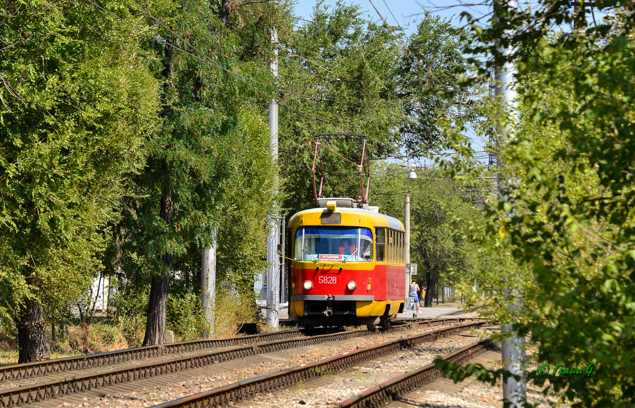 Волгоград, Tatra T3SU № 5828