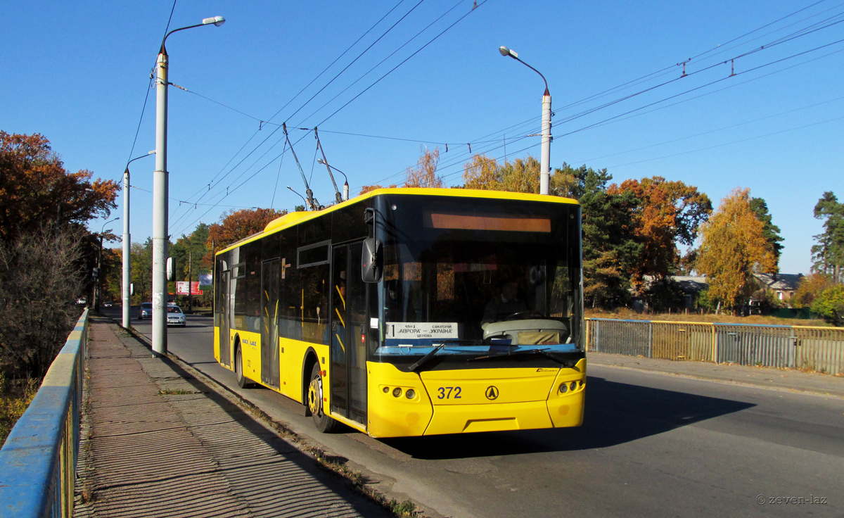 Черкассы, ЛАЗ E183D1 № 372