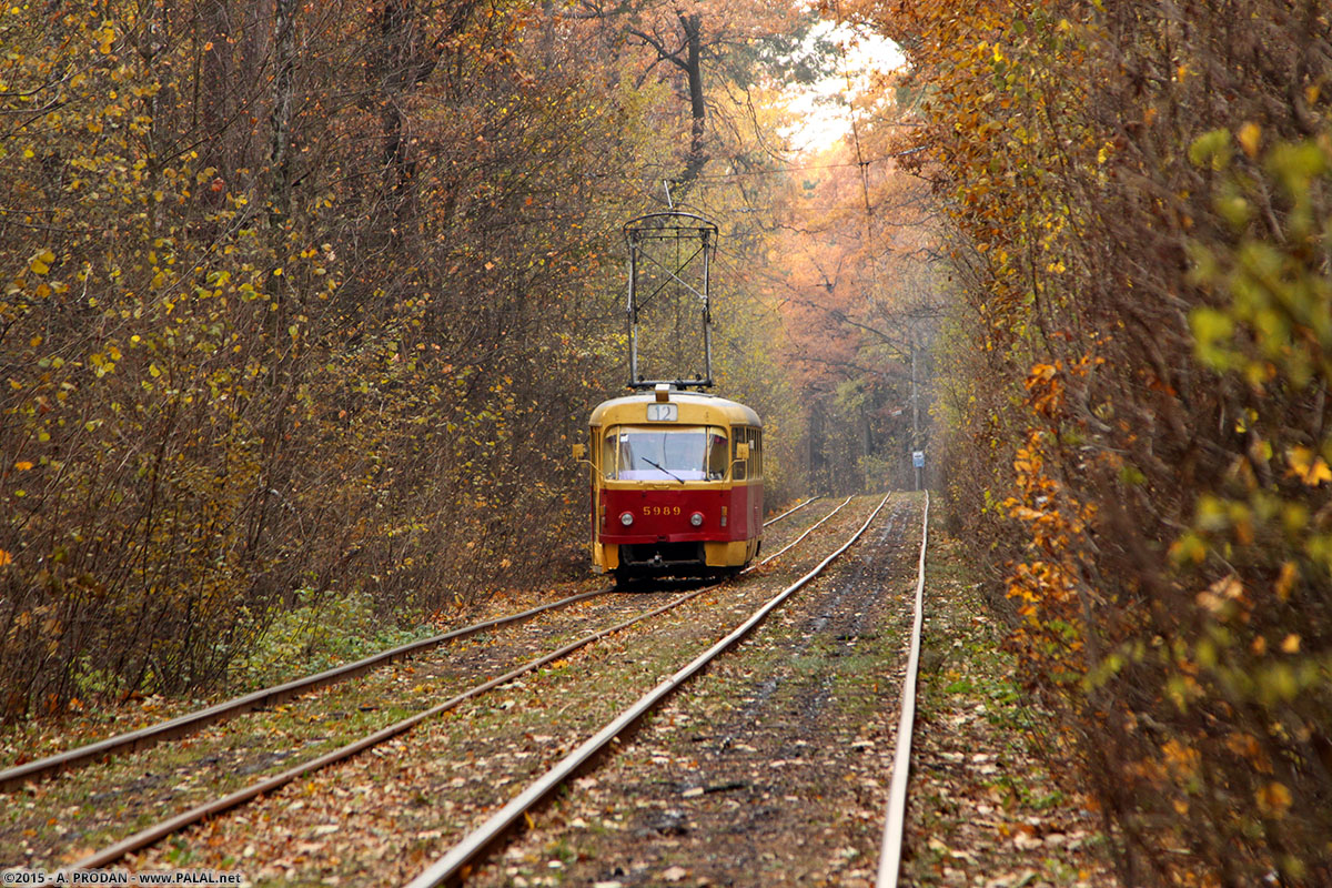 Киев, Tatra T3SU № 5989