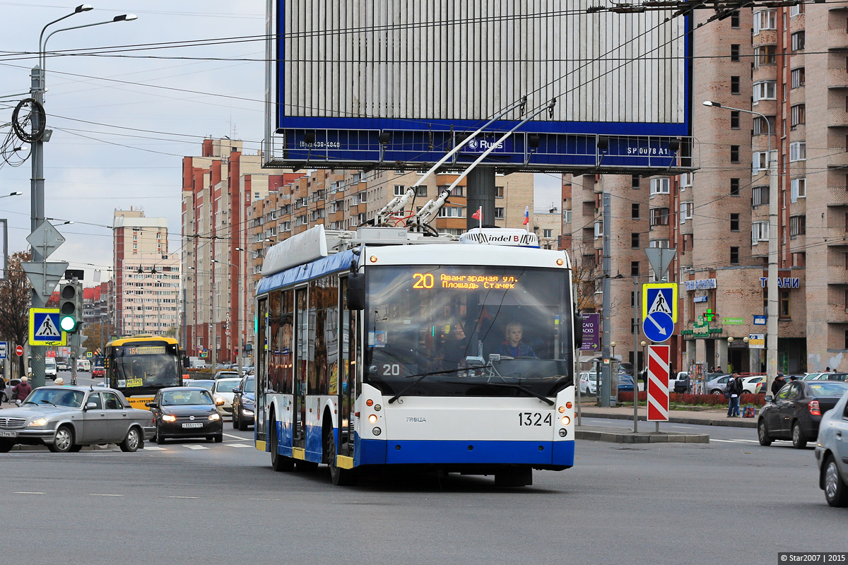Санкт-Петербург, Тролза-5265.00 «Мегаполис» № 1324