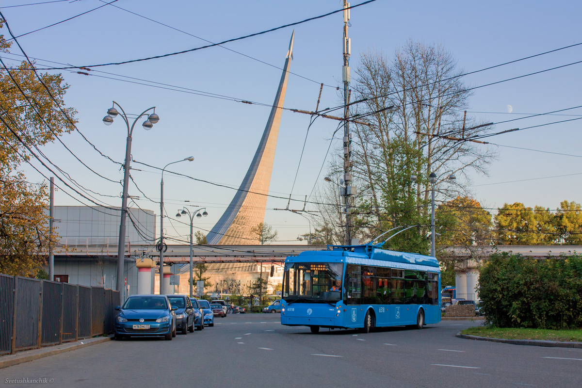 Москва, Тролза-5265.00 «Мегаполис» № 6518