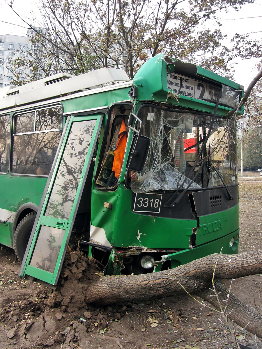Harkov, ZiU-682G-016.02 Nr. 3318; Harkov — Incidents