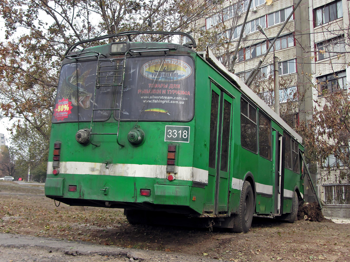 Харьков, ЗиУ-682Г-016.02 № 3318; Харьков — Происшествия
