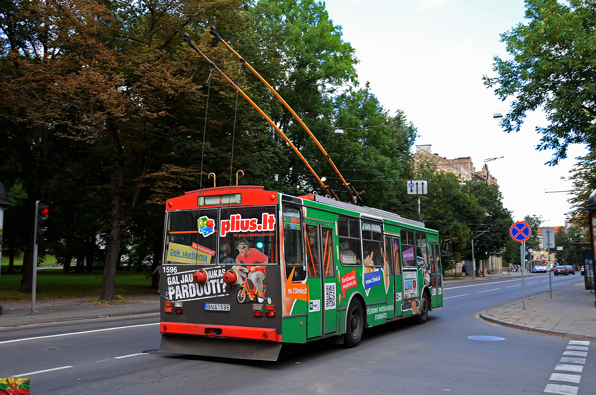 Wilno, Škoda 14Tr13/6 Nr 1596 Wilno, Škoda 14Tr13/6 Nr 1596