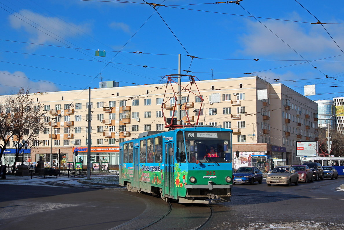 Екатеринбург, Tatra T6B5SU № 365