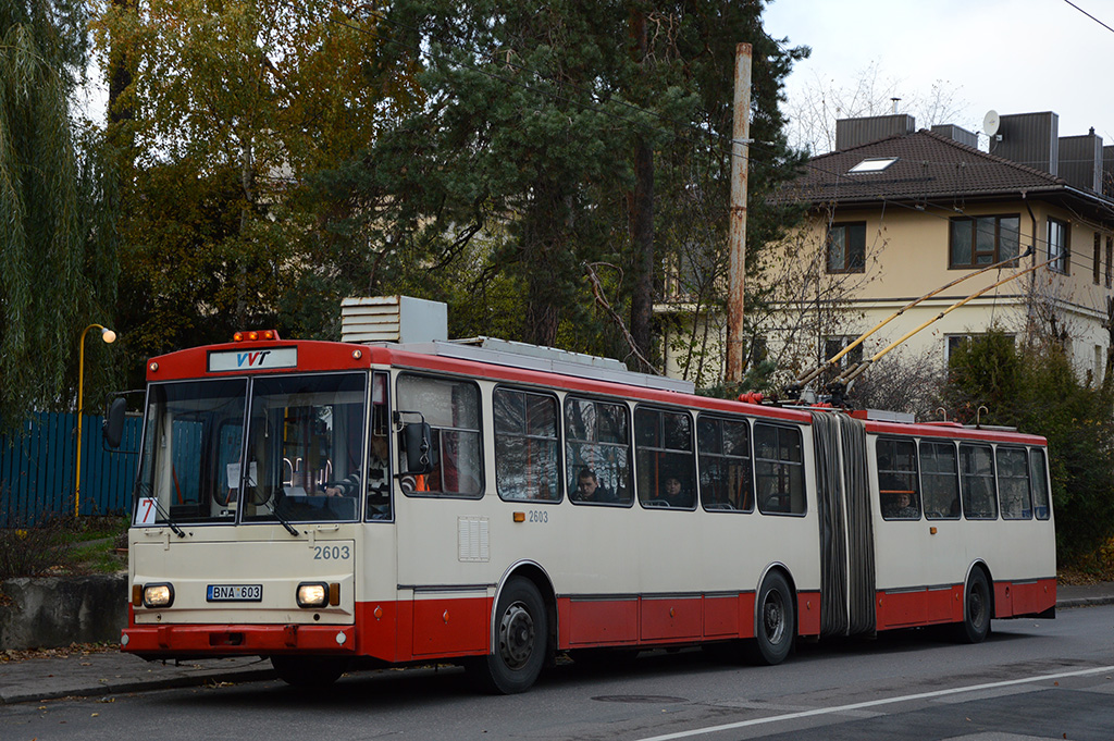 Вильнюс, Škoda 15Tr03/6 № 2603
