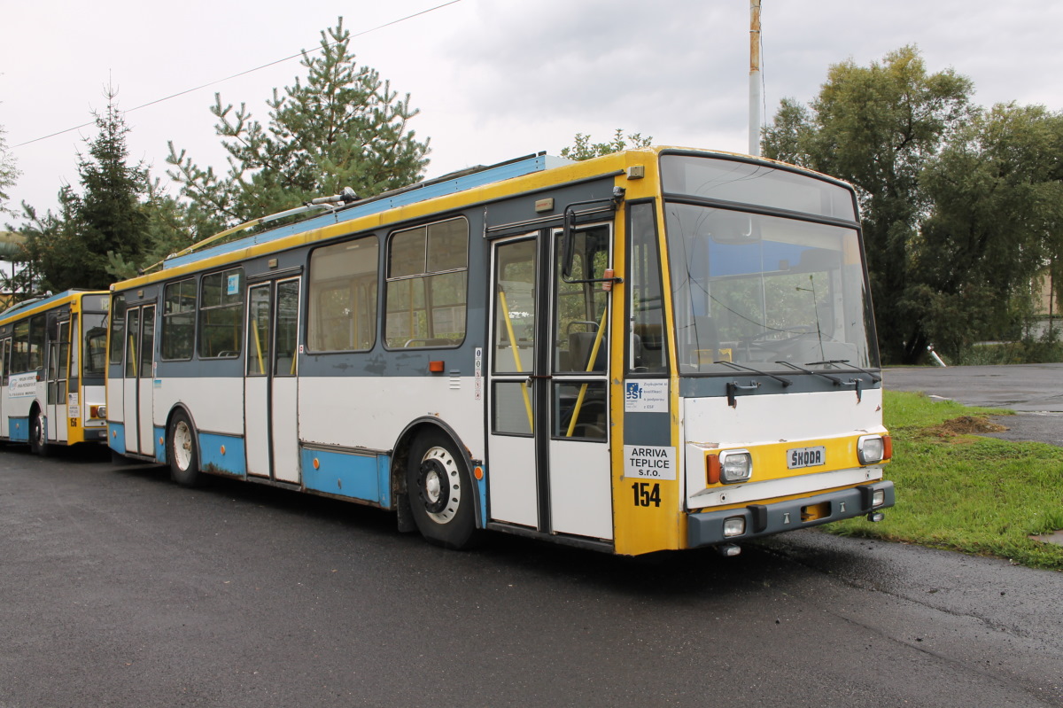 Теплице, Škoda 14Tr17/6M № 154
