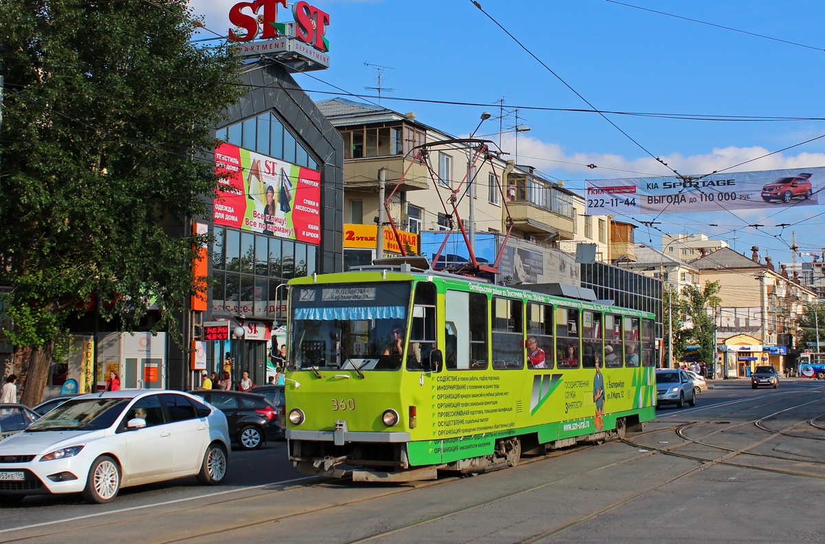 Екатеринбург, Tatra T6B5SU № 360