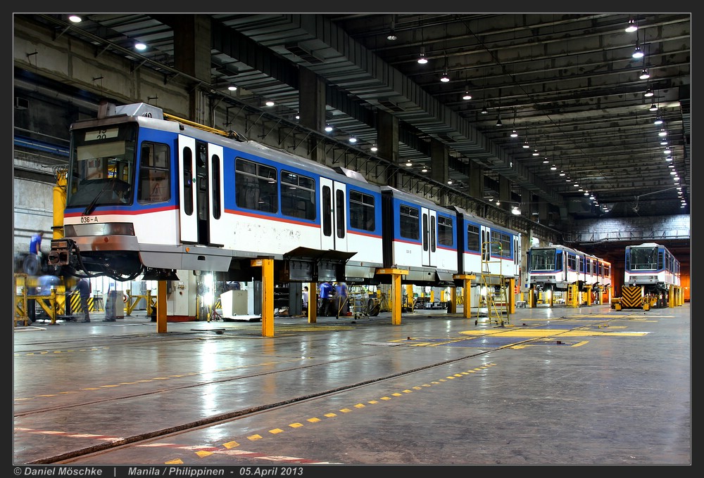 Манила, Tatra RT8D5M № 036