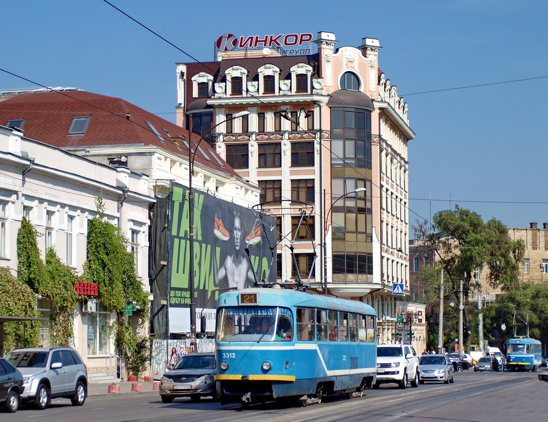 Odessza, Tatra T3R.P — 3312