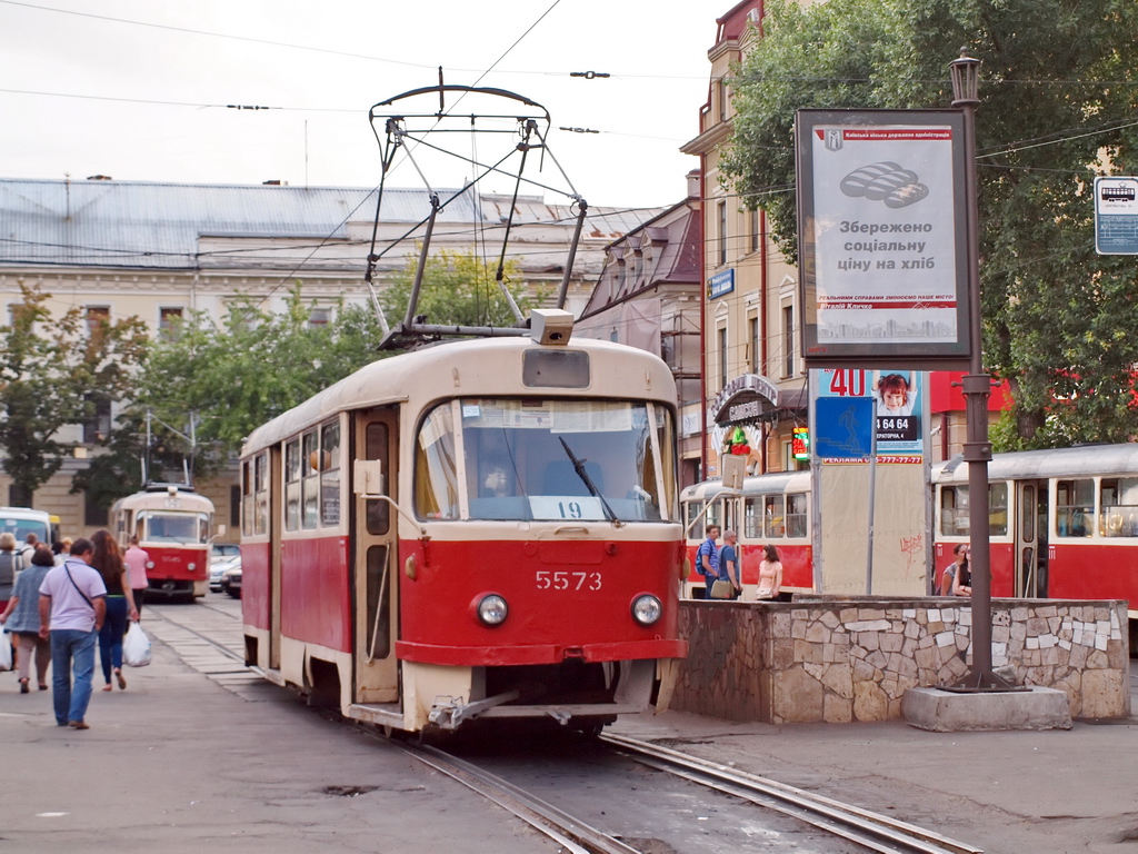 Киев, Tatra T3SU № 5573