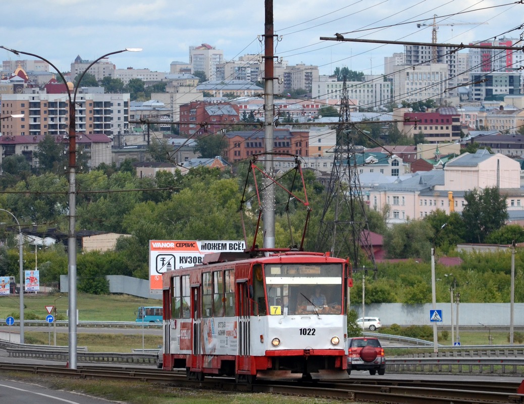 Barnaul, Tatra T6B5SU № 1022
