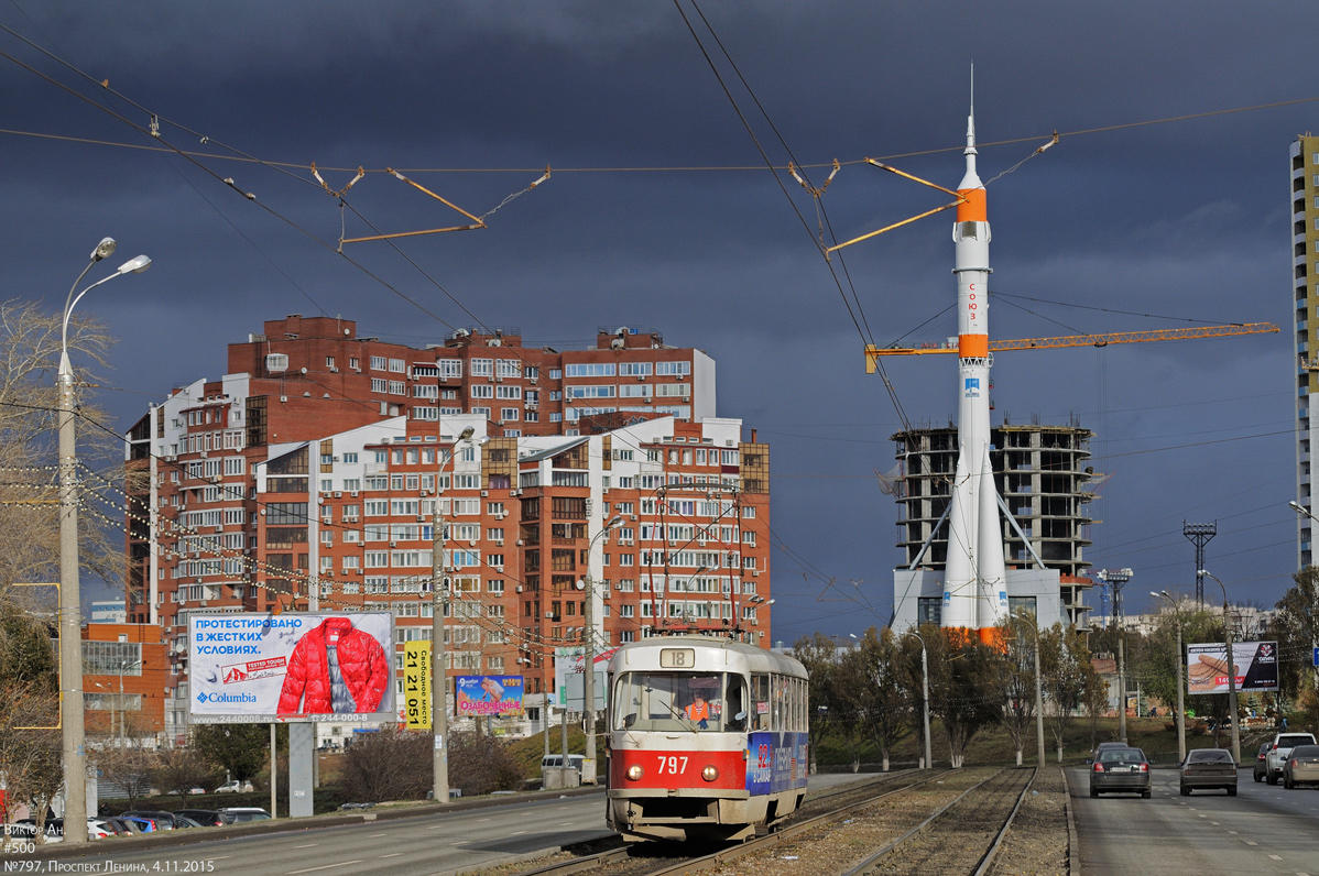Samara, Tatra T3SU Nr. 797; Samara — Tram lines