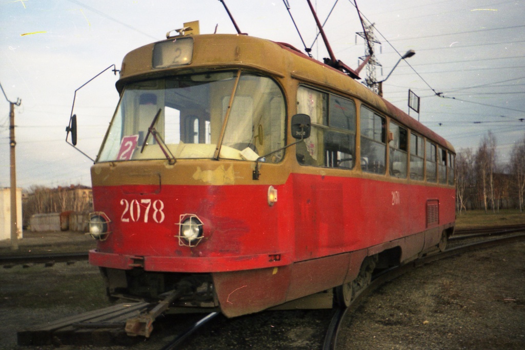 Барнаул, Tatra T3SU № 2078 Барнаул, Tatra T3SU № 2078