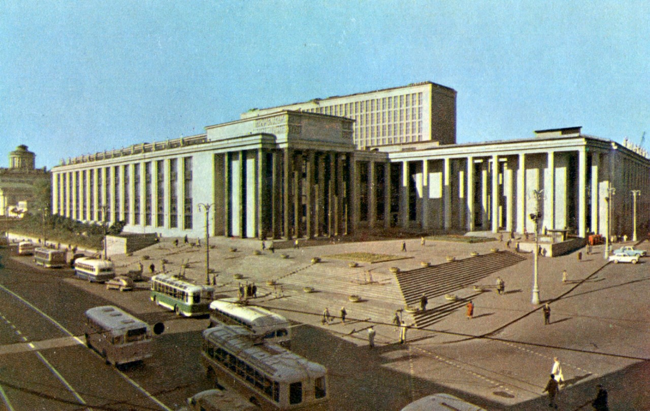 Москва — Исторические фотографии — Трамвай и Троллейбус (1946-1991)