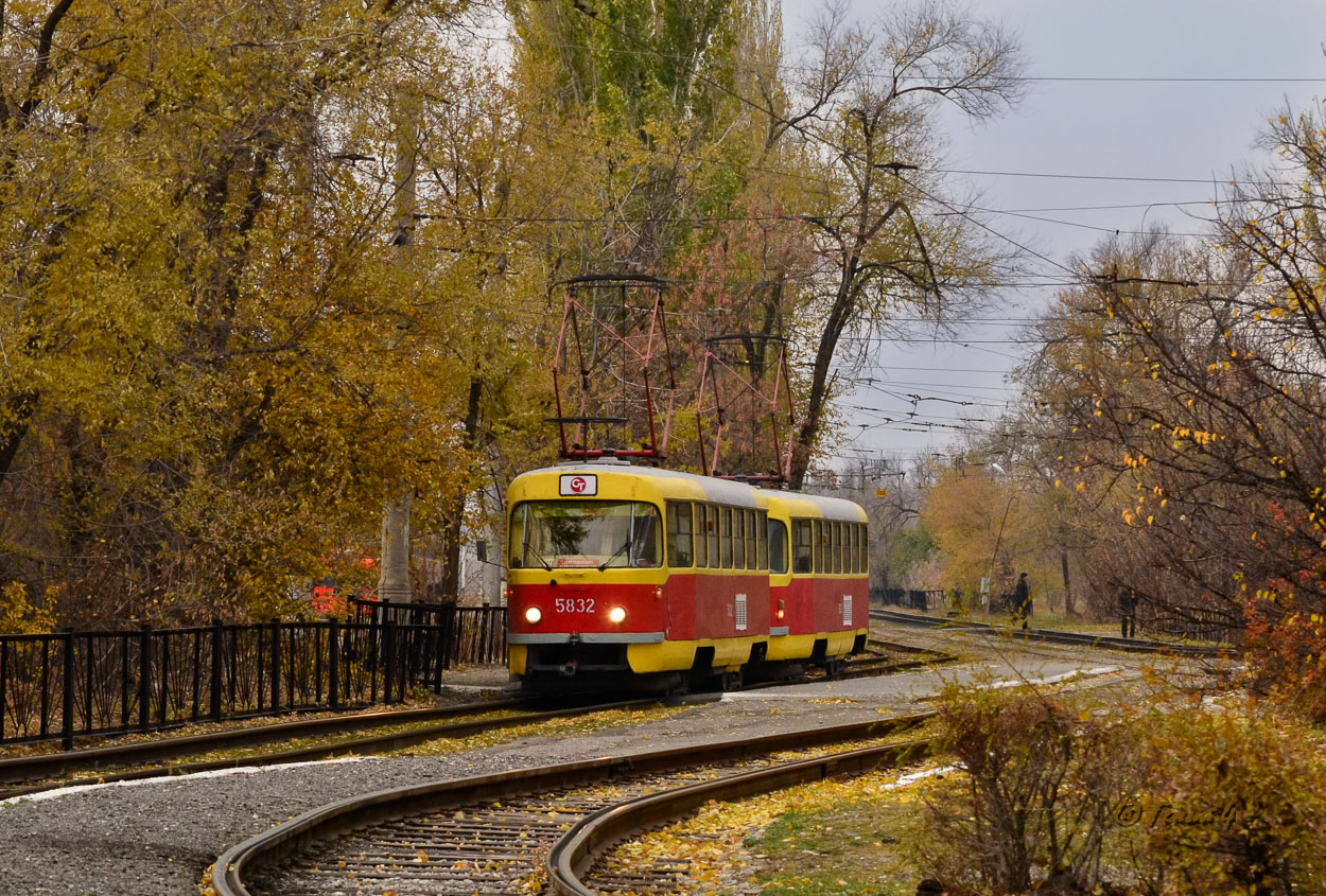 Волгоград, Tatra T3SU № 5832
