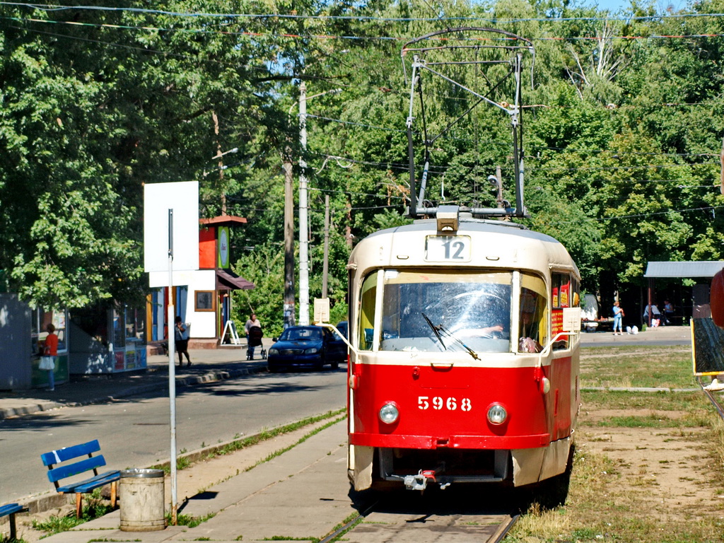 Киев, Tatra T3SU № 5968