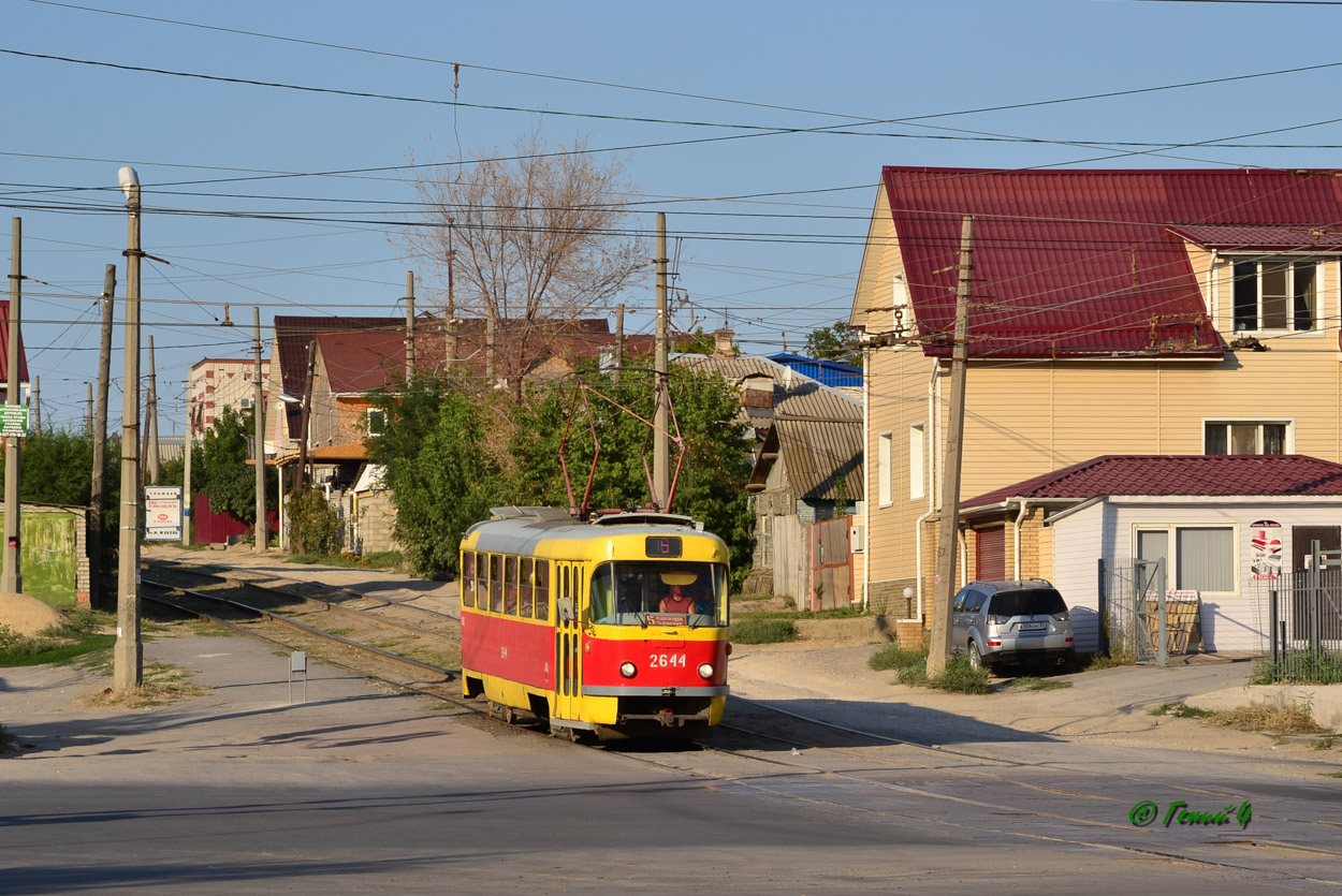 Волгоград, Tatra T3SU (двухдверная) № 2644