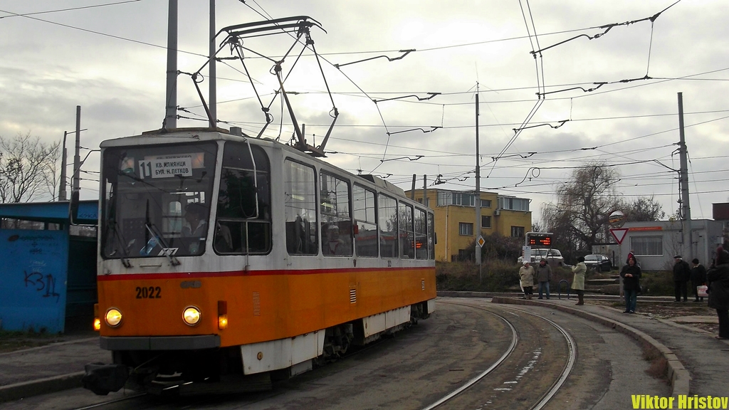 Sofia, Tatra T6A2B № 2022 Sofia, Tatra T6A2B № 2022