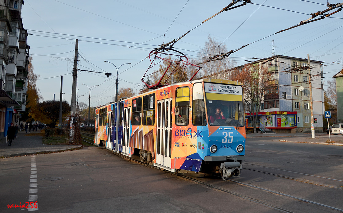 Житомир, Tatra KT4SU № 35