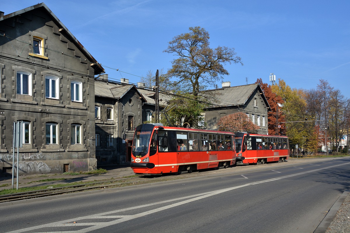 Région de Silésie, Konstal 105N-HF11AC N°. 663